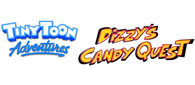 Tiny Toon Adventures Dizzy's Candy Quest logo for GameBoy Color
